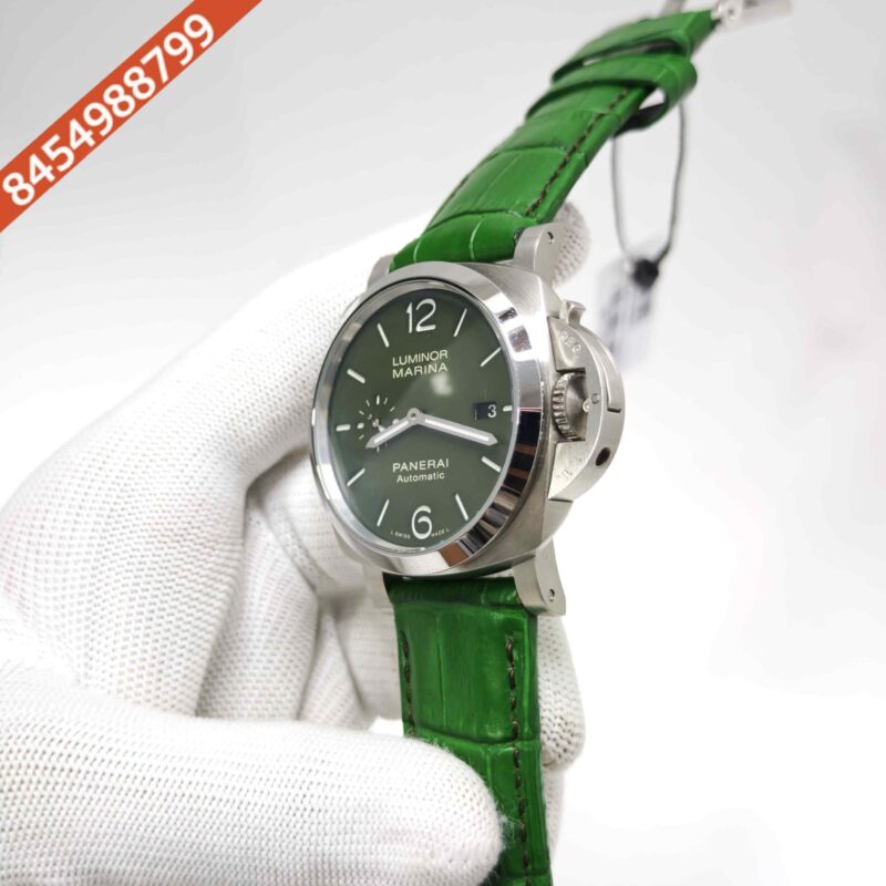 Panerai Luminor Marina PAM01314 Green Dial Swiss Automatic Watch - Image 2