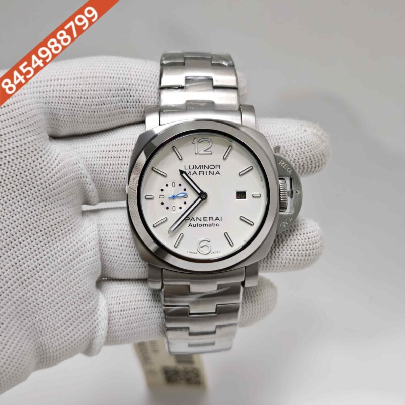 Panerai Luminor Marina PAM01314 White Dial Steel Strap Swiss Automatic Watch