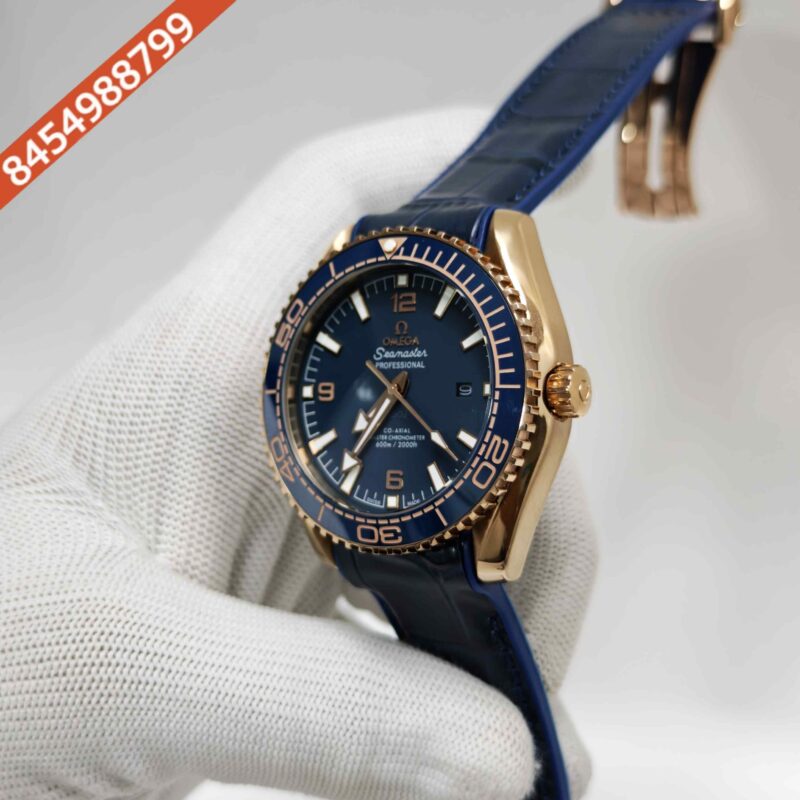 Omega Planet Ocean 600M Co-Axial Black Diver Swiss Automatic Watch - Image 2