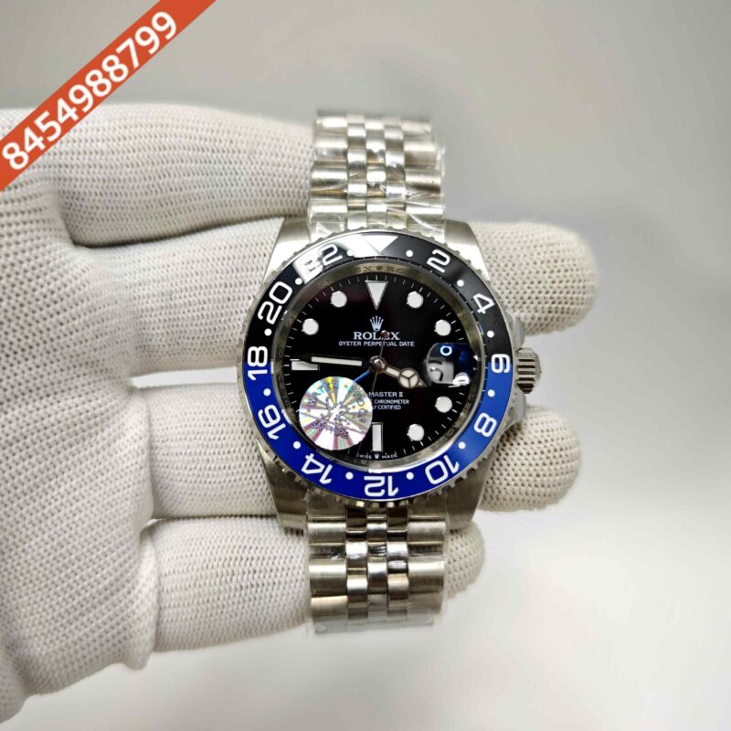 Rolex GMT-Master II Batman Edition Steel Black Dial Swiss Automatic Watch