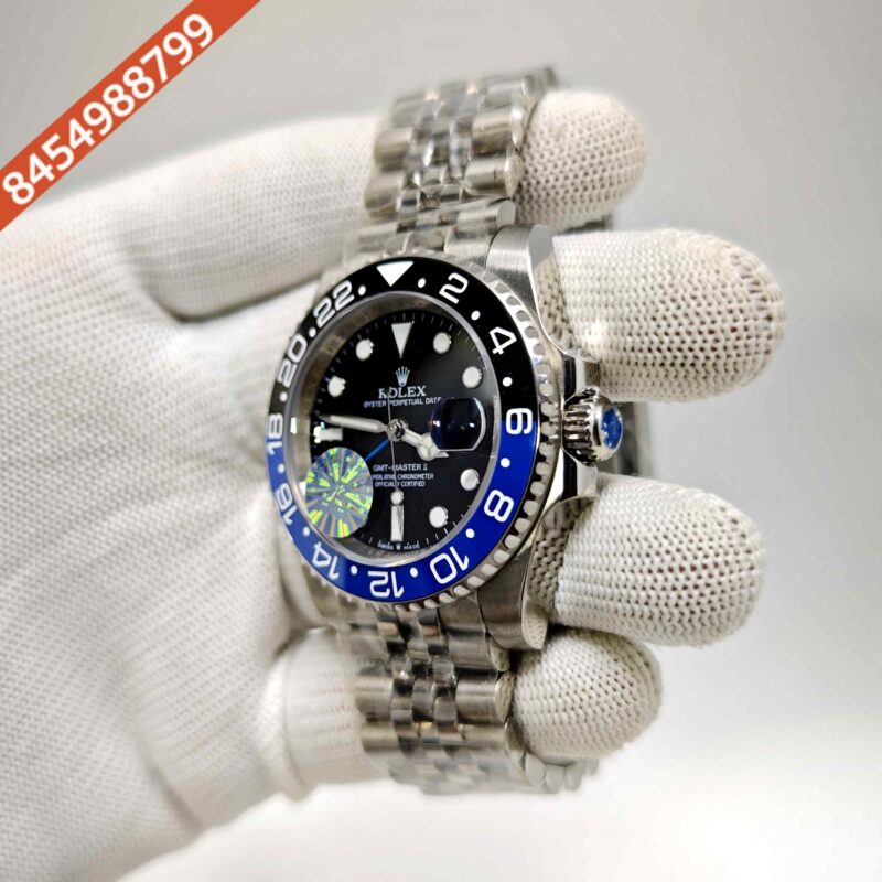 Rolex GMT-Master II Batman Edition Steel Black Dial Swiss Automatic Watch - Image 2