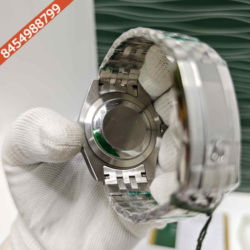 Rolex GMT-Master II “Sprite” Jubilee Bracelet Steel Black Dial Semi ETA Swiss Automatic Watch - Image 4