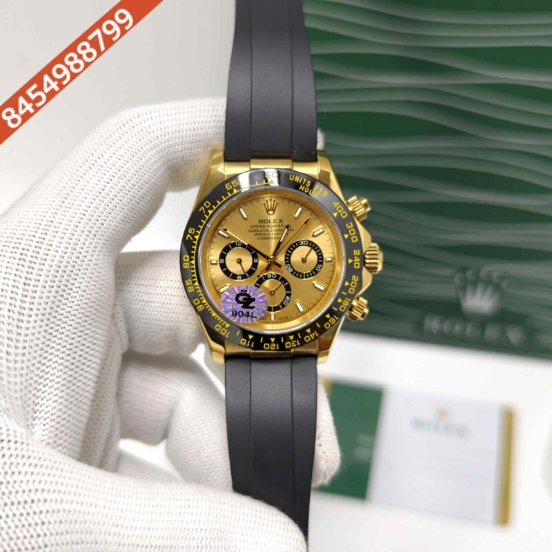 Rolex Oyster Perpetual Cosmograph Daytona Golden Steel Swiss Semi ETA Automatic Watch