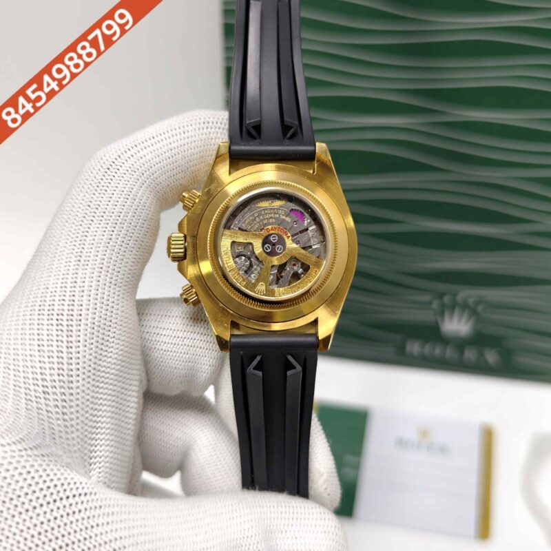 Rolex Oyster Perpetual Cosmograph Daytona Golden Steel Swiss Semi ETA Automatic Watch - Image 4