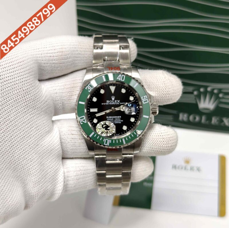 Rolex Submariner Date Starbucks Editon Steel Black Dial Swiss Semi ETA Automatic Watch (Premium Quality)