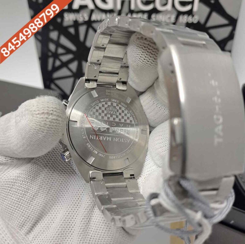 TAG Heuer Formula 1 Chronograph x Red Bull Racing Steel Blue Dial Store Quality Swiss Automatic Watch - Image 4
