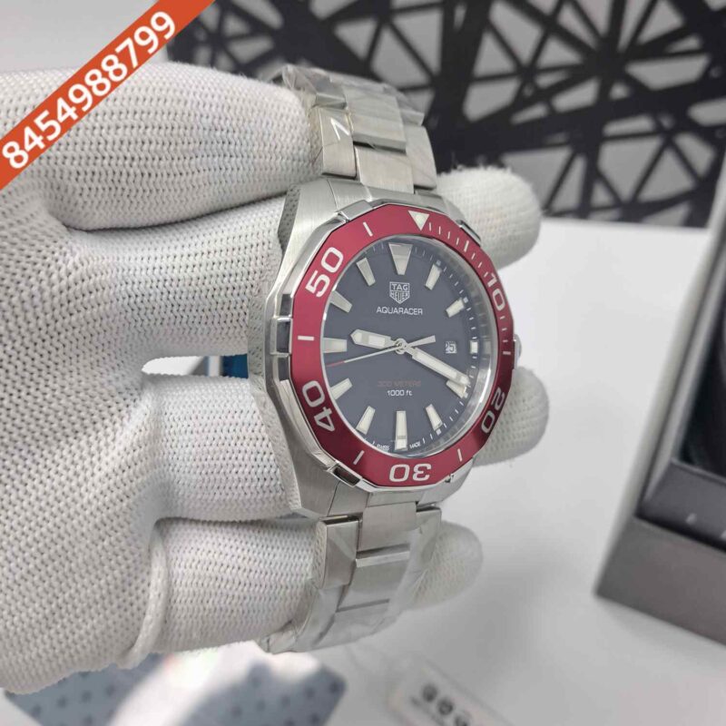 Tag Heuer AQUARACER WAY101B Store Quality Steel Black Dial Swiss Automatic Watch - Image 3