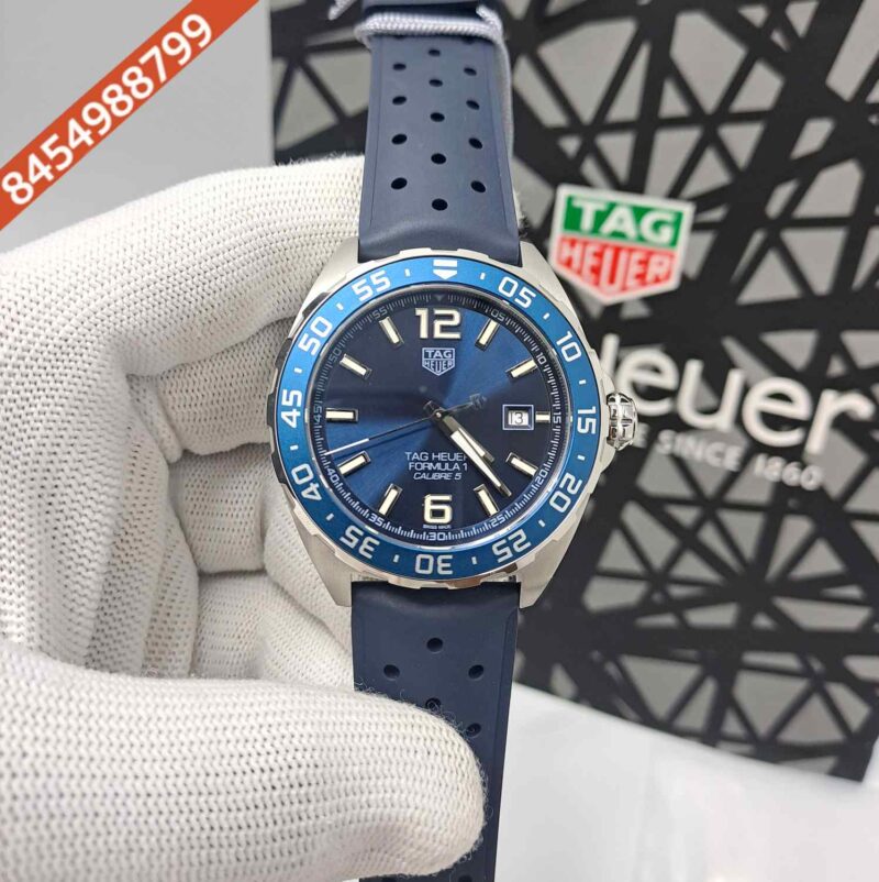 Tag Heuer Formula 1 Blue Dial Blue Fiber Store Quality Swiss Automatic Watch