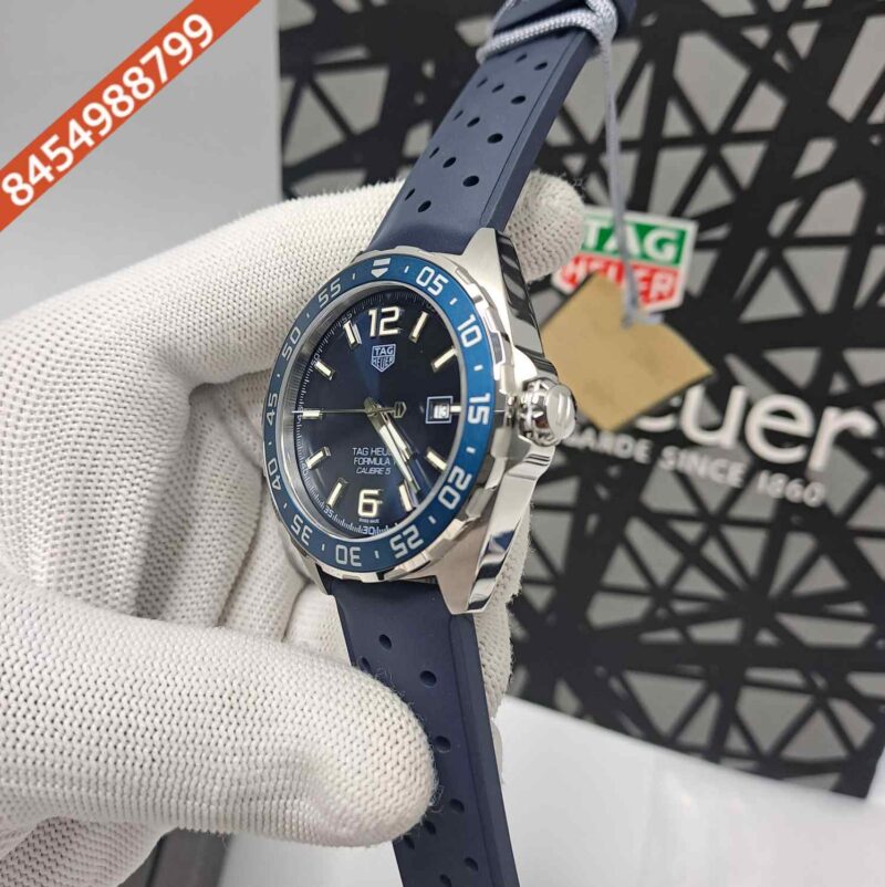 Tag Heuer Formula 1 Blue Dial Blue Fiber Store Quality Swiss Automatic Watch - Image 2