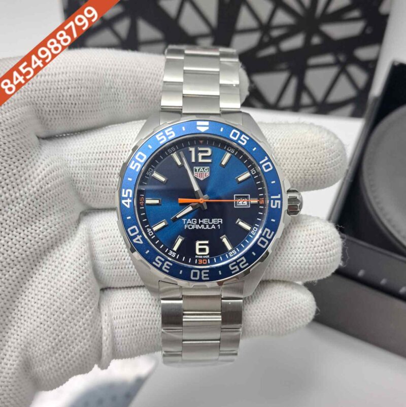 Tag Heuer Formula 1 WAZ1017 Steel Blue Dial Store Quality Swiss Automatic Watch