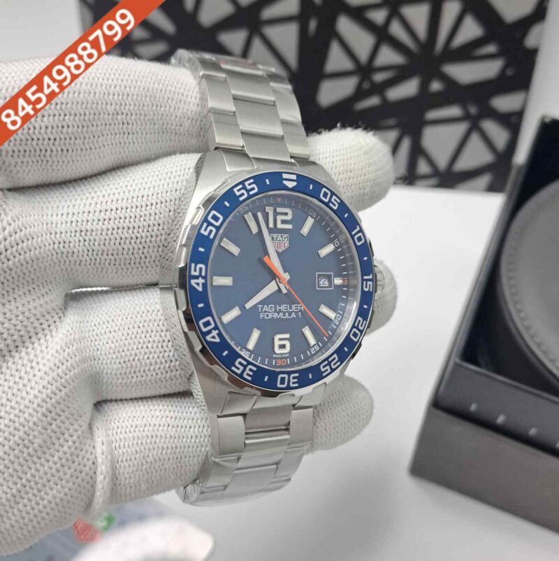 Tag Heuer Formula 1 WAZ1017 Steel Blue Dial Store Quality Swiss Automatic Watch - Image 3