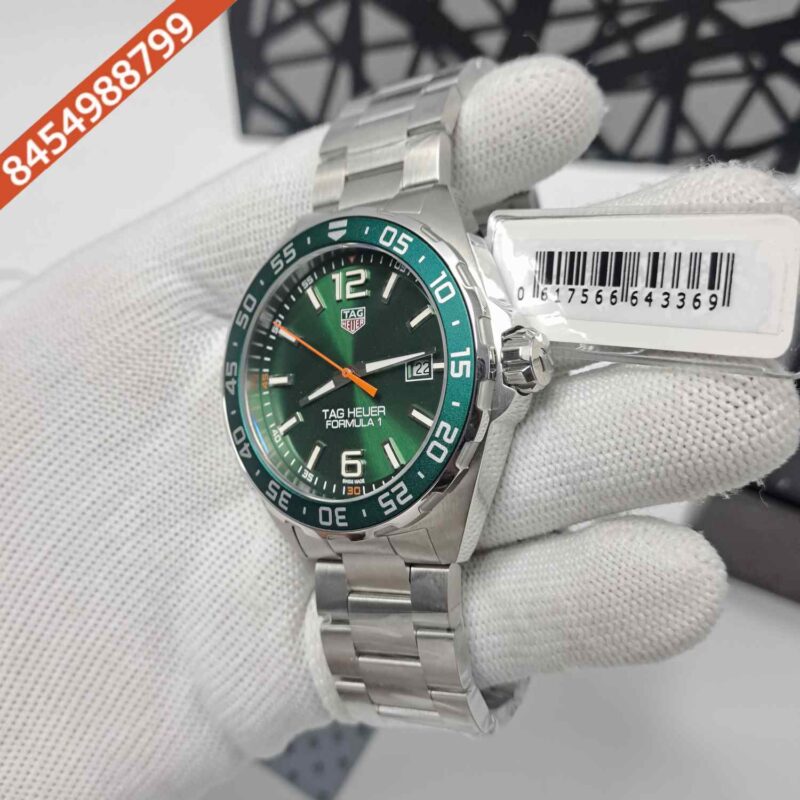 Tag Heuer Formula 1 WAZ1017 Steel Green Dial Store Quality Swiss Automatic Watch - Image 2