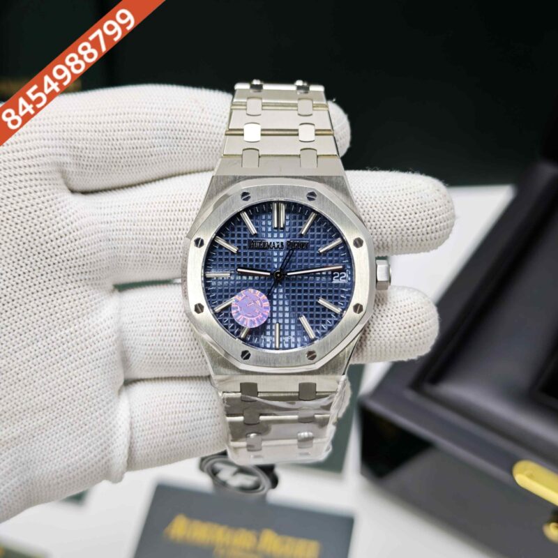 Audemars Piguet Royal Oak OffShore Stainless Steel Blue Dial Swiss ETA Automatic Watch