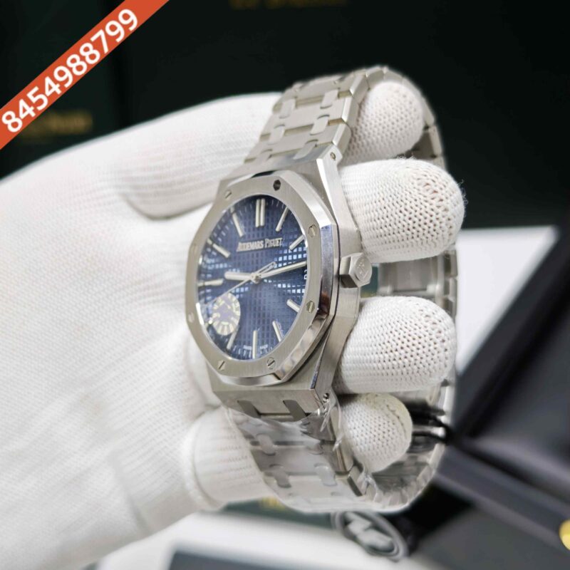 Audemars Piguet Royal Oak OffShore Stainless Steel Blue Dial Swiss ETA Automatic Watch - Image 2