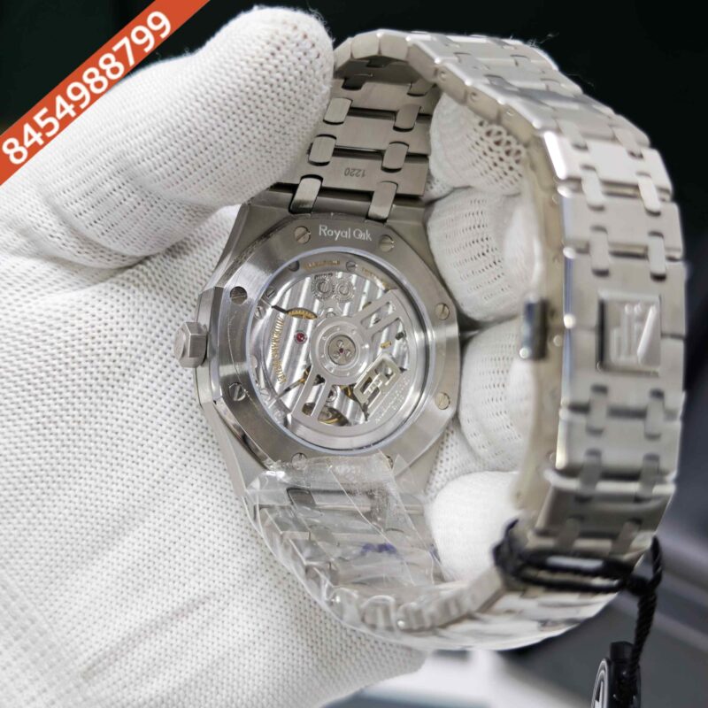 Audemars Piguet Royal Oak OffShore Stainless Steel Blue Dial Swiss ETA Automatic Watch - Image 4