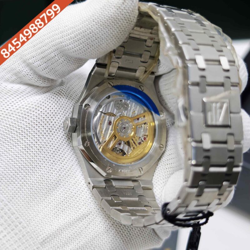 Audemars Piguet Royal Oak Selfwinding Stainless Steel Blue Dial Swiss ETA Automatic Watch - Image 4
