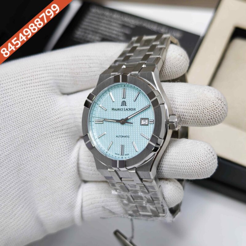 Maurice Lacroix Aikon Steel Tiffeny Dial Limited Edition Swiss Automatic Watch - Image 2