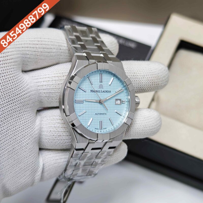 Maurice Lacroix Aikon Steel Tiffeny Dial Limited Edition Swiss Automatic Watch - Image 3