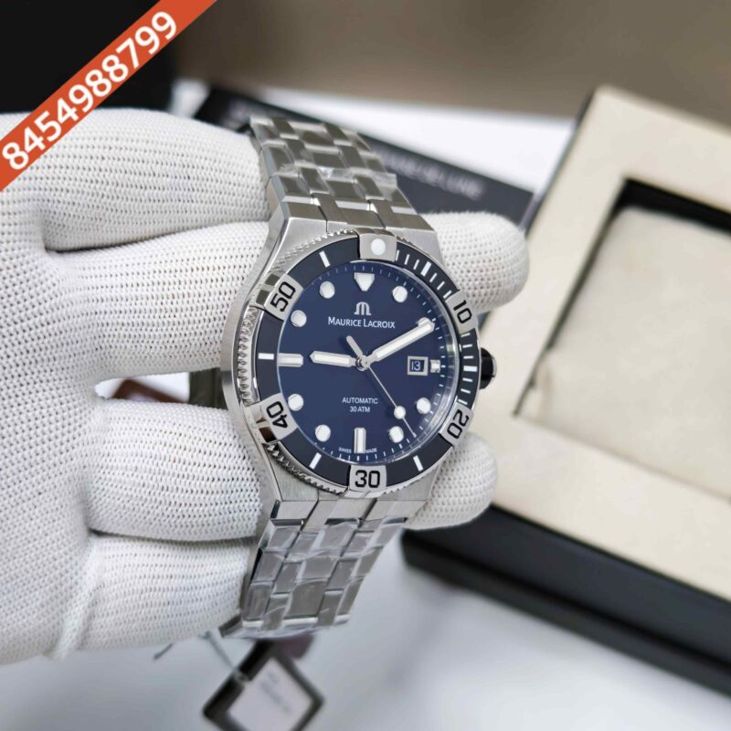 Maurice Lacroix Aikon Venturer Stainless Steel Black Dial Swiss Automatic Watch - Image 3