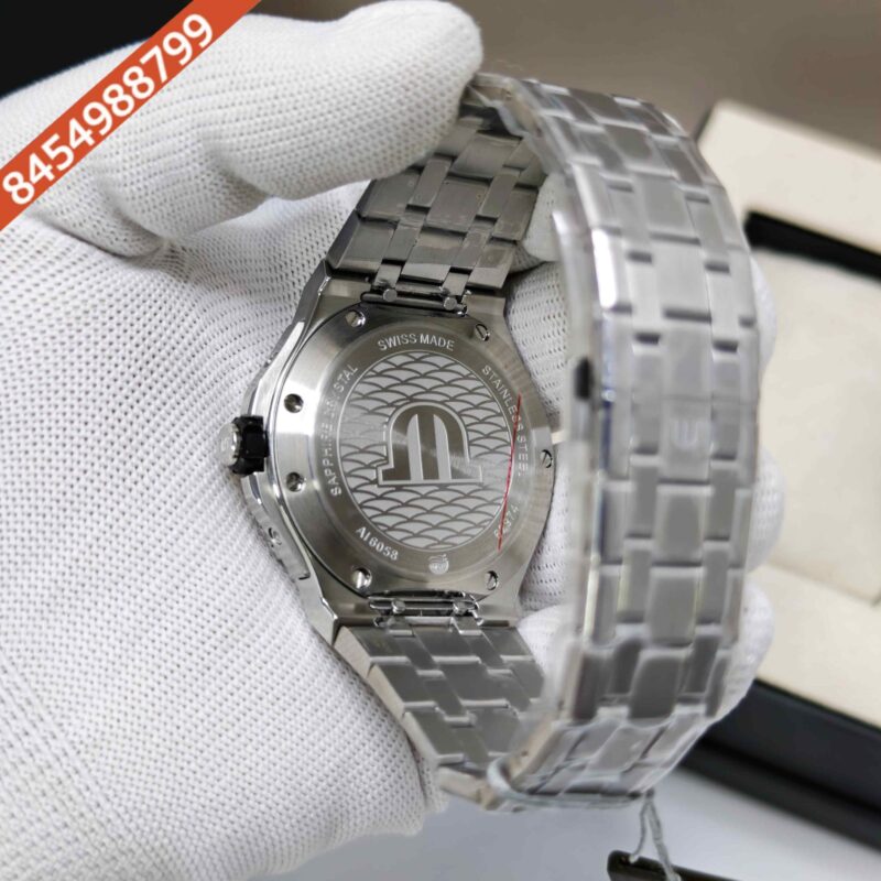Maurice Lacroix Aikon Venturer Stainless Steel Black Dial Swiss Automatic Watch - Image 4