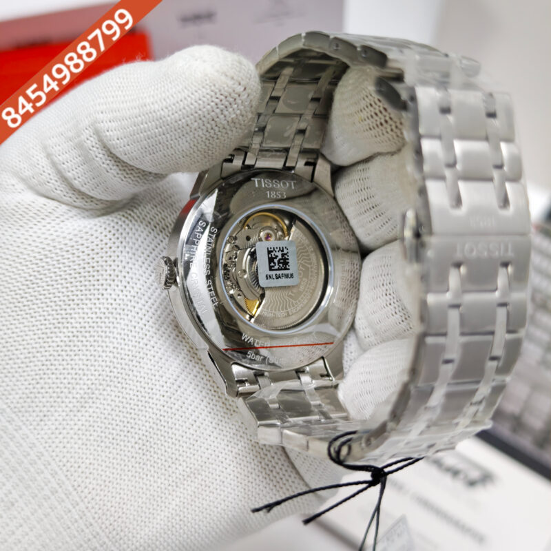 Tissot Chemin Des Tourelles Powermatic 80 Steel White Dial Store Quality Swiss Automatic Watch - Image 5