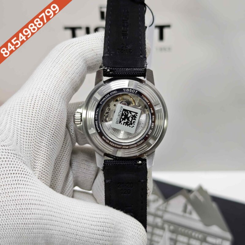 Tissot Seastar 1000 Powermatic Black Dial Black Silicon Strap Store Quality Swiss Automatic Watch - Image 4