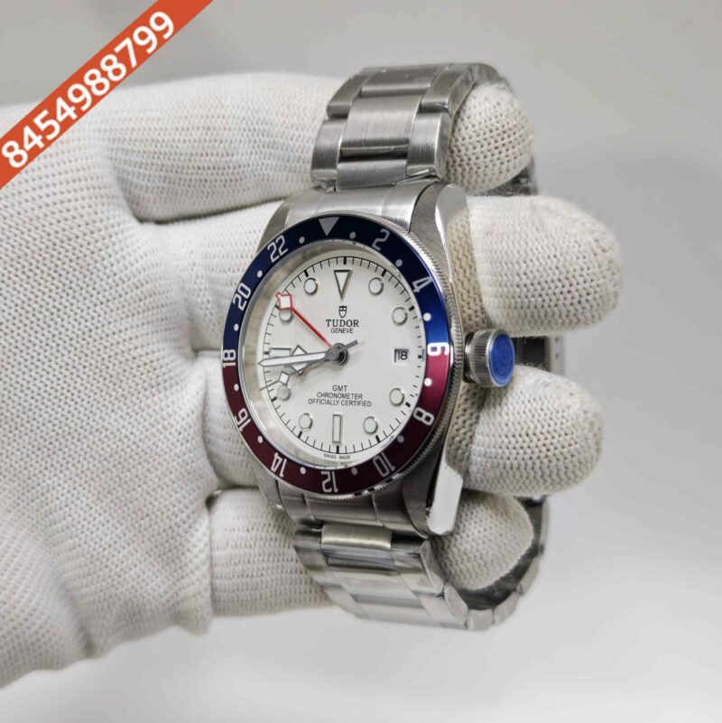Tudor Black Bay GMT  Pepsi Opaline White Dial Stainless Steel Swiss Automatic Watch - Image 2