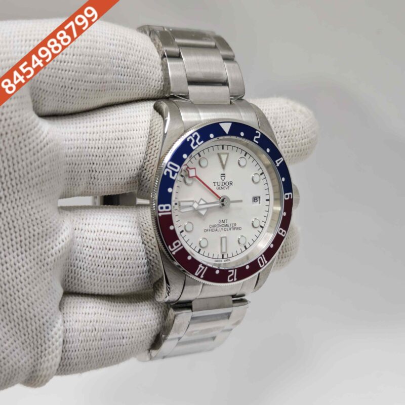 Tudor Black Bay GMT  Pepsi Opaline White Dial Stainless Steel Swiss Automatic Watch - Image 3