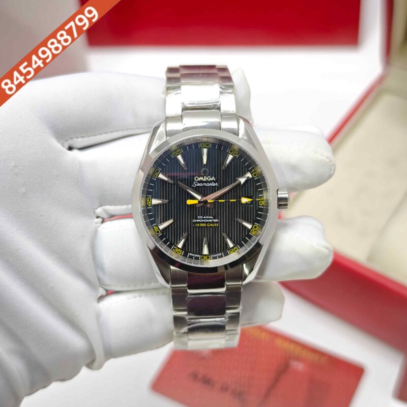 Omega Aqua Terra C0-Axial Master Chronometer Steel Green Dial Swiss ETA Auomatic Watch - Image 2