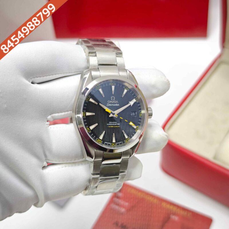 Omega Aqua Terra C0-Axial Master Chronometer Steel Green Dial Swiss ETA Auomatic Watch - Image 3