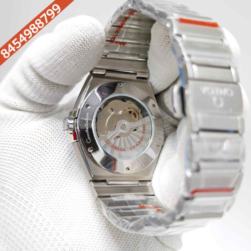Omega Constellation Co-Axail Meteorite Blue Edition Steel Swiss Automatic Watch - Image 4