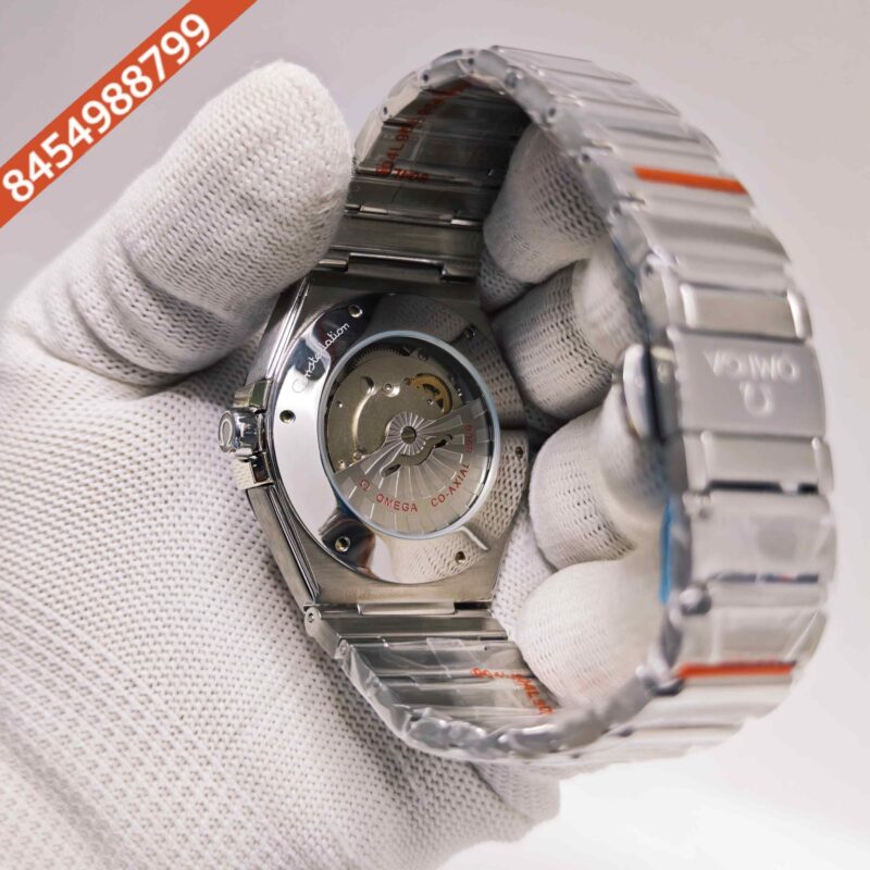 Omega Constellation Co-Axail Meteorite Purple Edition Steel Swiss Automatic Watch - Image 4