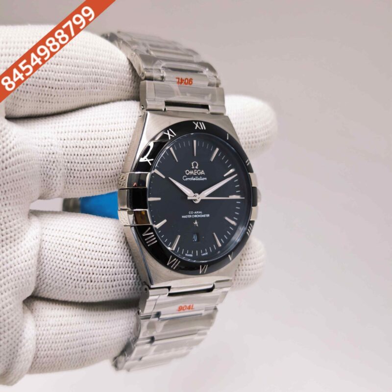 Omega Constellation Co-axial Master Chronometer Steel Black Dial Swiss Automatic Watch - Image 3