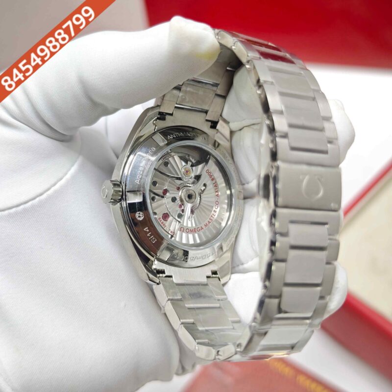 Omega Seamaster Aqua Terra 150M Steel Black Dial Swiss ETA Automatic Watch - Image 4