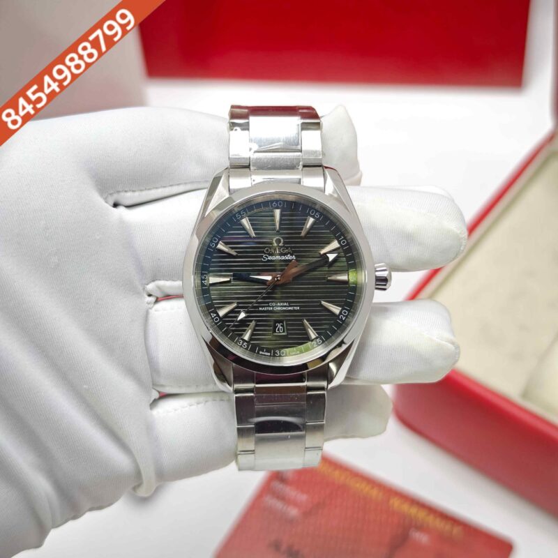 Omega Seamaster Aqua Terra 150M Steel Green Dial Swiss ETA Automatic Watch