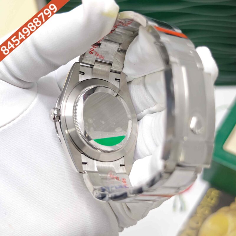 Rolex Oyster Perpetual Day-Just Steel Full Grey Roman Marking Dial Swiss ETA Automatic Watch - Image 5