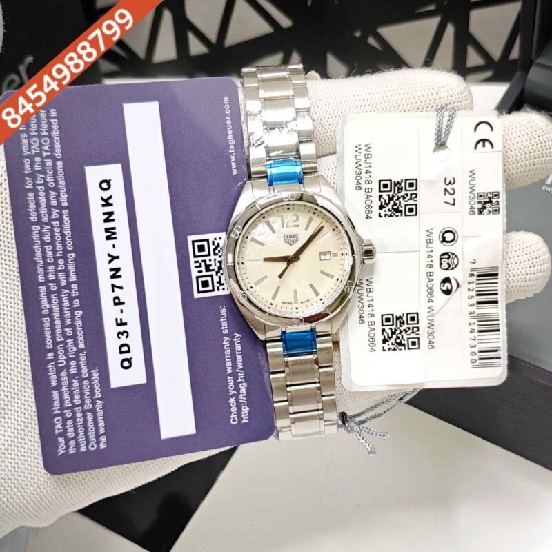 TAG Heuer Formula 1 Steel White Dial Store Quality Swiss Watch - Image 6