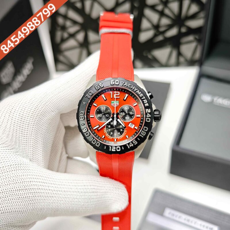 Tag Heuer Formula 1 Chronograph Steel Red Limited Edition Store Quality Swiss Watch