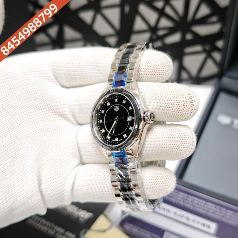Tag Heuer Formula 1 Stainless Steel Black & Diamond Dial Dual Tone Store Quality Swiss Watch - Image 2
