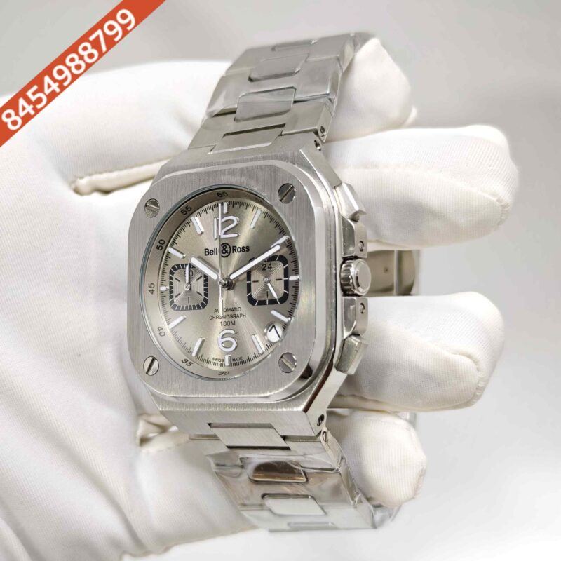 Bell & Ross BR-05 Chronograph Steel Grey Dial Swiss Watch - Image 2