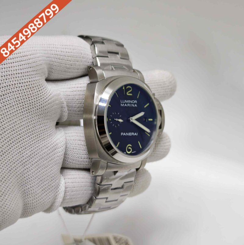 Luminor Panerai Marina Officine PAM 01562  Steel Light Green Dial Stainless Steel Strap Swiss Automatic Watch - Image 3