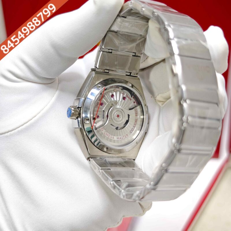 Omega Constellation Co-Axial Meteorite Blue Edition Steel Swiss Semi ETA Automatic Watch - Image 4