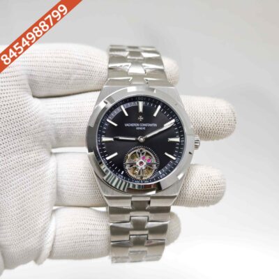 Vacheron Constantin Overseas 6000V Tourbillon Stainless Steel Black Dial Swiss Automatic Watch