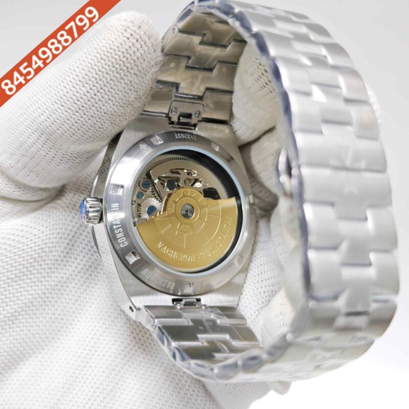 Vacheron Constantin Overseas 6000V Tourbillon Stainless Steel Black Dial Swiss Automatic Watch - Image 4
